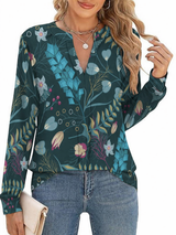 🌸 Floral Printed Spandex Top 🌸