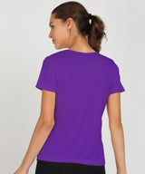 Women’s Polyester Sports T-Shirts (Pack of 2)