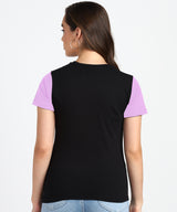 Women's Sequin Motifs Embellished cotton T-shirt