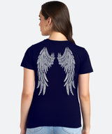 Women's Sequin Motifs Embellished cotton T-shirt