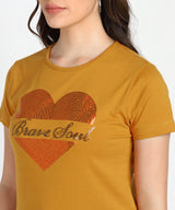 Women's Sequin Motifs Embellished cotton T-shirt