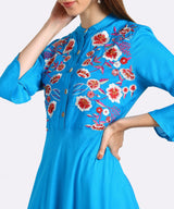 Embroidered Rayon Kurti Combo – Set of 3