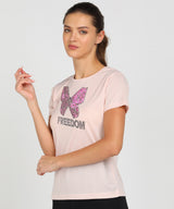 Women's Polyester Sports T-Shirt Pack of 2