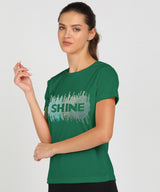Women’s Polyester Sports T-Shirts (Pack of 2)