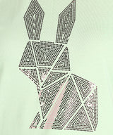 Women's Sequin Motifs Embellished cotton T-shirt