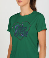 Women's Polyester Sports T-Shirt Pack of 2