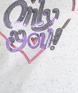 Women's Sequins Motifs Embellished Cotton T-shirt