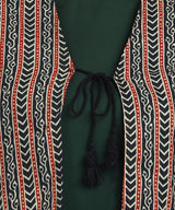 🌺 Women’s Ethnic Printed Jacket Kurti & Palazzo Set