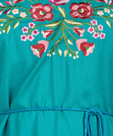 Graceful Charm: Women’s Embroidered Ankle Length Kurti
