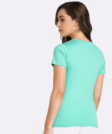 Sparkle Every Day with the Pack of 2 Women's Cotton Sequins Motifs T-Shirts
