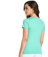 Women’s Cotton Sequin Motifs T-Shirt Combo Pack of 2