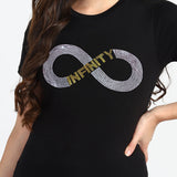 Women's Sequin Motifs Embellished cotton T-shirt