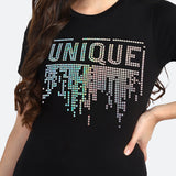 Women’s Cotton Sequin Motif T-Shirt Pack of 3 – Just ₹799 | MRP ₹3,099