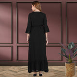 Graceful Charm: Women’s Embroidered Ankle Length Kurti