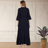 Graceful Charm: Women’s Embroidered Ankle Length Kurti