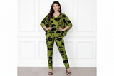 Women’s Floral Printed Kaftan Pant Co-Ord Set – Stylish & Comfortable Lounge Wear