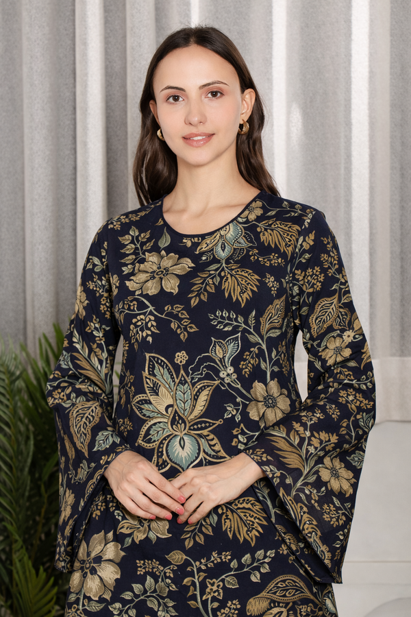 ✨ Floral Printed Kurti Pant Co-Ord Set (Spandex Fabric) ✨