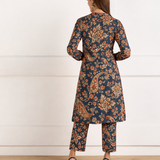✨ Printed Spandex Kurti Pant Co-Ord Set ✨