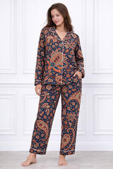 🌺 Women Floral Printed Spandex Top & Pant – 2-Piece Co-Ord Set 🌺