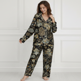 🌺 Women Floral Printed Spandex Top & Pant – 2-Piece Co-Ord Set 🌺