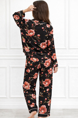 🌺 Women Floral Printed Spandex Top & Pant – 2-Piece Co-Ord Set 🌺