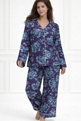 🌺 Women Floral Printed Spandex Top & Pant – 2-Piece Co-Ord Set 🌺