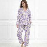 🌺 Women Floral Printed Spandex Top & Pant – 2-Piece Co-Ord Set 🌺