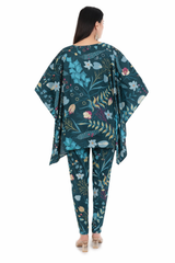 Women Floral Printed Kaftan Pant Set