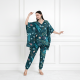 Women Floral Printed Kaftan Pant Set