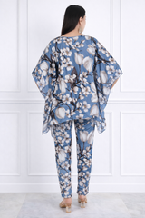 Women Floral Printed Kaftan Pant Set