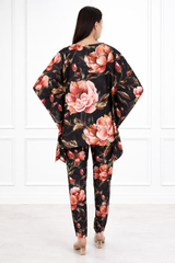 Women Floral Printed Kaftan Pant Set