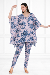 Women Floral Printed Kaftan Pant Set