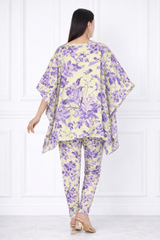 Women Floral Printed Kaftan Pant Set