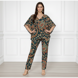 Women Floral Printed Kaftan Pant Set