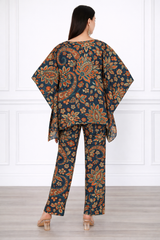 Women Floral Printed Kaftan Pant Set