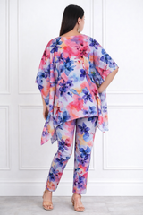 Women Floral Printed Kaftan Pant Set