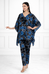 Women Floral Printed Kaftan Pant Set