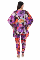 Women Floral Printed Kaftan Pant Set