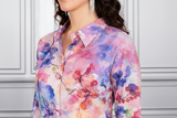 Floral Printed Kurti Pant Co-Ord Set for Women | Polyester Spandex Fabric | Comfortable & Stylish Ethnic Wear