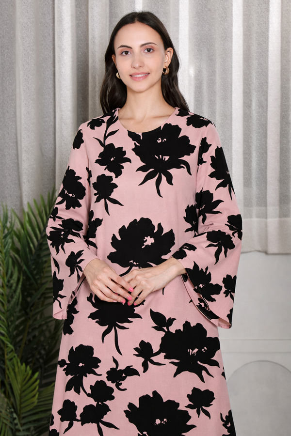 🌸 Floral Printed Kurti Pant Co-Ord Spandex Set 🌸