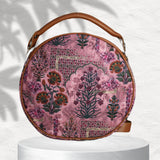 Jaipuri Floral Motifs Canvas Sling Bag