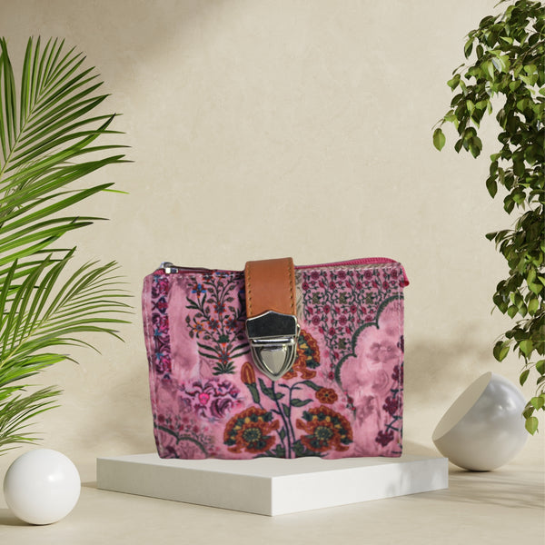 Jaipuri Floral Print Wallet