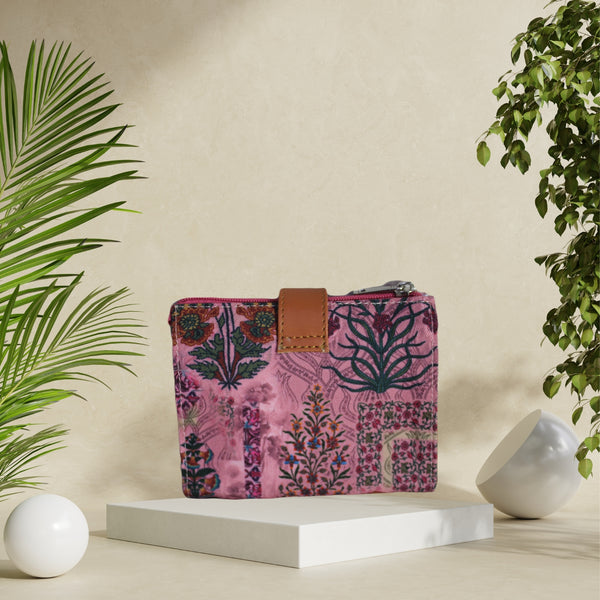 Jaipuri Floral Print Wallet