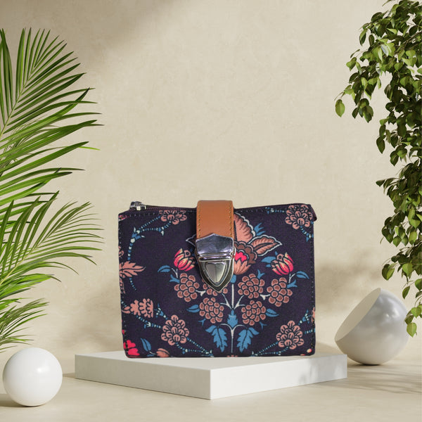 Jaipuri Floral Paisley Print Wallet
