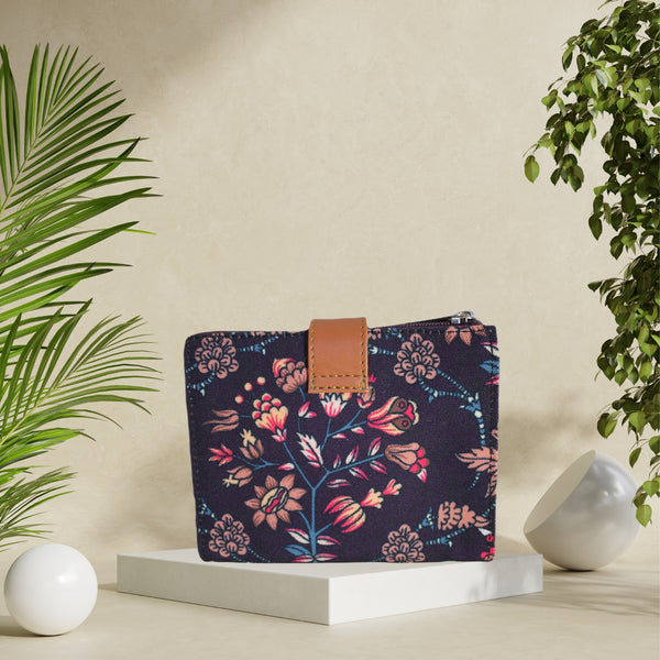 Jaipuri Floral Paisley Print Wallet