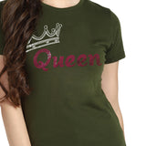 Women's Sequin Motifs Embellished cotton T-shirt