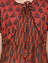 🌸 Women’s Ethnic Printed Kurti jacket & Pant Set