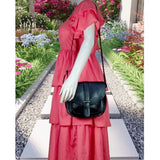 Chic & Compact: Women’s PU Sling Bag