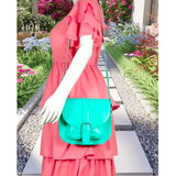 Chic & Compact: Women’s PU Sling Bag