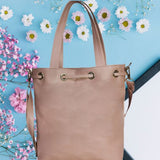 Effortless Style: Women’s PU Drawstring Bag